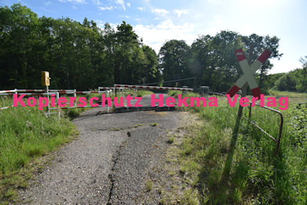 Wörth am Rhein-Kandel - Eisenbahn - Wörth/Kandel Bahnübergang 1212 Bü 8,020 - Im Wald Alte Straße Wörth/Kandel
