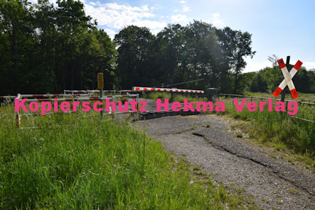 Wörth am Rhein-Kandel - Eisenbahn - Wörth/Kandel Bahnübergang 1212 Bü 8,020 - Im Wald Alte Straße Wörth/Kandel