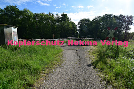 Wörth am Rhein-Kandel - Eisenbahn - Wörth/Kandel Bahnübergang 1212 Bü 8,020 - Im Wald Alte Straße Wörth/Kandel
