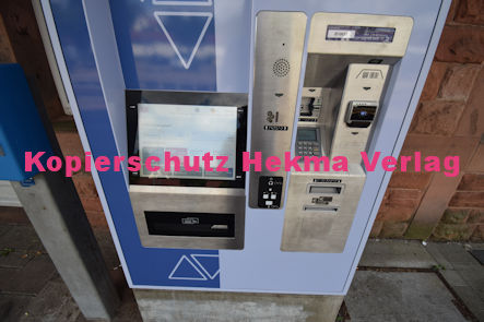 Bad Bergzabern Eisenbahn - Bahnhof Bad Bergzabern - Fahrkartenautomat