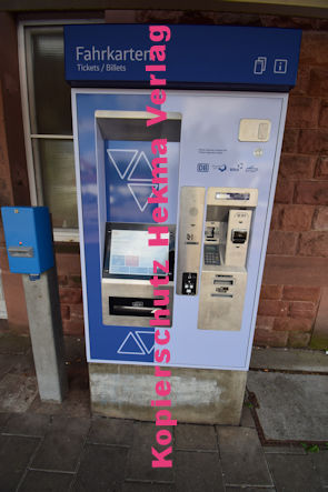Bad Bergzabern Eisenbahn – Bahnhof Bad Bergzabern – Fahrkartenautomat