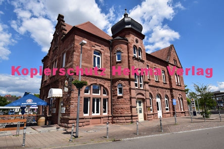 Bad Bergzabern Eisenbahn – Bahnhof Bad Bergzabern – Bahnhofsgebäude