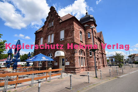Bad Bergzabern Eisenbahn - Bahnhof Bad Bergzabern - Bahnhofsgebäude