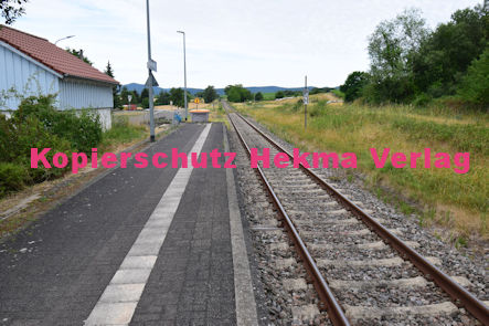 Barbelroth (Pfalz) Eisenbahn - Bahnhaltepunkt Barbelroth