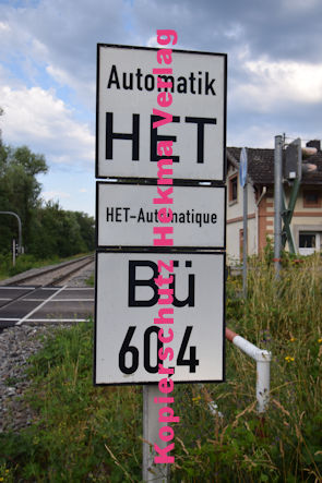 Berg (Pfalz) Eisenbahn - Berg Bahnübergang - Bü 60,4 - Ziegelackerweg