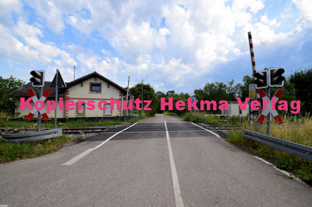 Berg (Pfalz) Eisenbahn - Berg Bahnübergang - Bü 60,4 - Ziegelackerweg