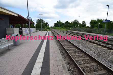 Edenkoben Eisenbahn - Bahnhof Edenkoben - Bahnsteig