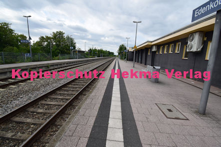 Edenkoben Eisenbahn - Bahnhof Edenkoben - Bahnsteig