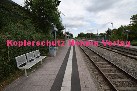 Edenkoben Eisenbahn - Bahnhof Edenkoben - Bahnsteig