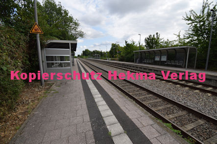 Edenkoben Eisenbahn - Bahnhof Edenkoben - Bahnsteig