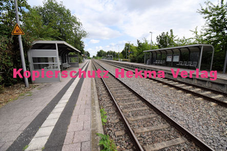 Edenkoben Eisenbahn - Bahnhof Edenkoben - Bahnsteig