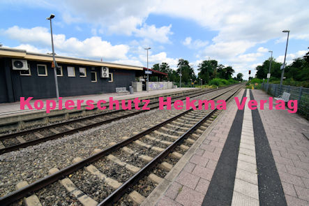 Edenkoben Eisenbahn - Bahnhof Edenkoben - Bahnsteig