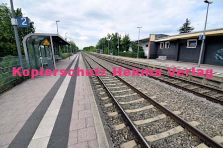 Edenkoben Eisenbahn - Bahnhof Edenkoben - Bahnsteig