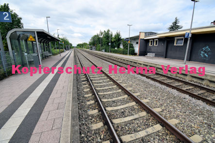 Edenkoben Eisenbahn - Bahnhof Edenkoben - Bahnsteig