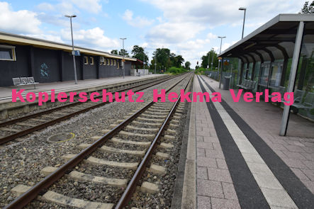 Edenkoben Eisenbahn - Bahnhof Edenkoben - Bahnsteig