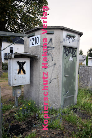 Kandel (Pfalz) - Eisenbahn - Kandel Bahnübergang 1210 Bü 7,1 - Bahnhofstraße