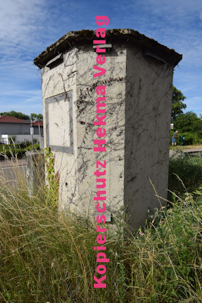 Kapellen-Drusweiler (Pfalz) Eisenbahn - Bahnübergang BÜ 7,9 - Raiffeisenstraße