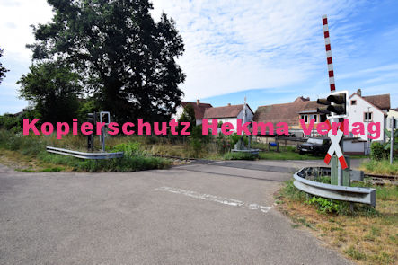Kapellen-Drusweiler (Pfalz) Eisenbahn - Bahnübergang BÜ 1341 - Friedhofstraße/Friedhof