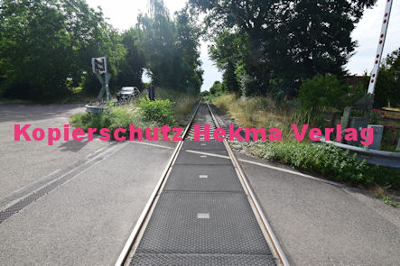 Kapellen-Drusweiler (Pfalz) Eisenbahn - Bahnübergang BÜ 1341 - Friedhofstraße/Friedhof