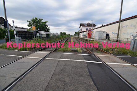 Maikammer/Kirrweiler - Eisenbahn - Kirrweiler Bahnübergang Bü km 5,8 - Hauptstraße