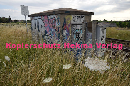 Maikammer Eisenbahn - Maikammer Bahnübergang BÜ km 6,4 - Feldweg