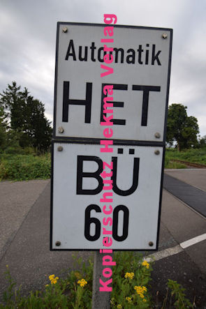 Maikammer/Kirrweiler - Eisenbahn - Bahnübergang Bü km 6,0 - Bordmühlweg