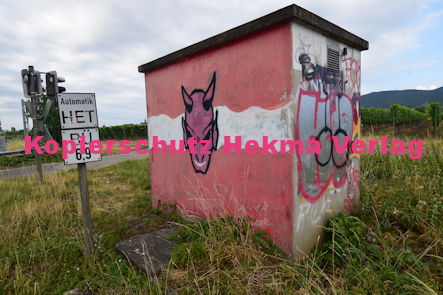 Maikammer Eisenbahn - Maikammer Bahnübergang BÜ 1017 km 6,9 - Edenkobener Weg