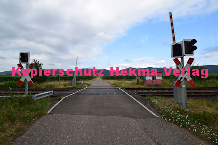 Maikammer Eisenbahn - Maikammer Bahnübergang BÜ 1017 km 6,9 - Edenkobener Weg