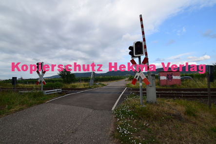 Maikammer Eisenbahn - Maikammer Bahnübergang BÜ 1017 km 6,9 - Edenkobener Weg