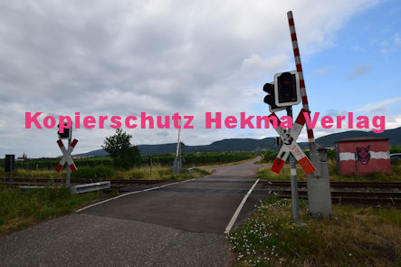 Maikammer Eisenbahn - Maikammer Bahnübergang BÜ 1017 km 6,9 - Edenkobener Weg