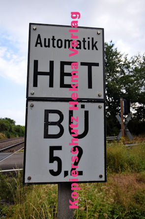 Maikammer Eisenbahn - Maikammer Bahnübergang BÜ km 5,2 - Feldweg