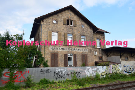Maikammer/Kirrweiler Eisenbahn - Bahnhof - Güterabfertigung