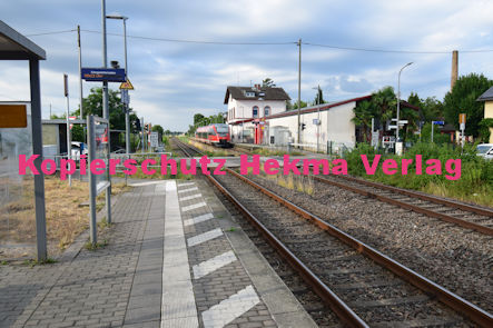 Maikammer/Kirrweiler Eisenbahn - Bahnhof - Bahnsteig