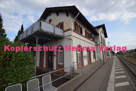 Maikammer/Kirrweiler Eisenbahn - Bahnhof - Bahnhofsgebäude
