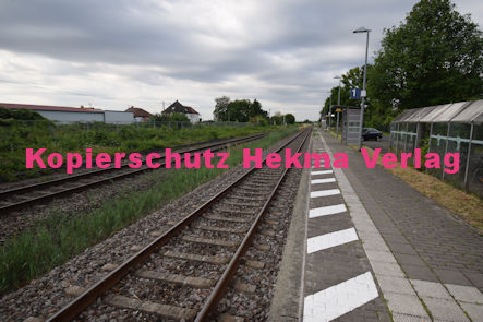 Maikammer/Kirrweiler Eisenbahn - Bahnhof - Bahnsteig