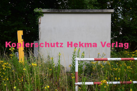 Neuburg am Rhein - Eisenbahn - Neuburg Bahnübergang - Bü 56,7 - Mittelgrundweg