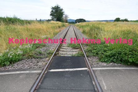 Oberhausen (Pfalz) Eisenbahn - Oberhausen Bahnübergang 1338 - Friedhofstraße/Friedhof