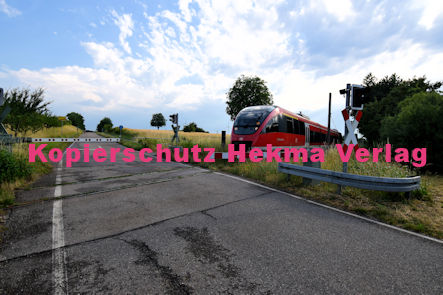 Schaidt (Pfalz) Eisenbahn - Schaidt Bahnübergang Bü 36,2 - Vollmersweilerer Straße