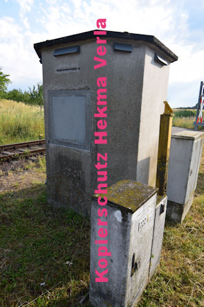 Schaidt (Pfalz) Eisenbahn - Schaidt Bahnübergang Bü 36,2 - Vollmersweilerer Straße