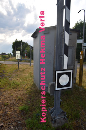 Schaidt (Pfalz) Eisenbahn - Schaidt Bahnübergang Bü 36,2 - Vollmersweilerer Straße