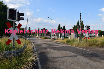 Schaidt (Pfalz) Eisenbahn - Schaidt Bahnübergang Bü 36,2 - Vollmersweilerer Straße