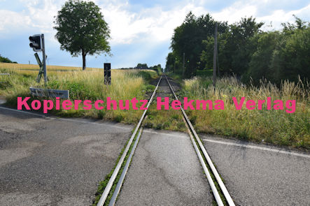Schaidt (Pfalz) Eisenbahn - Schaidt Bahnübergang Bü 36,2 - Vollmersweilerer Straße