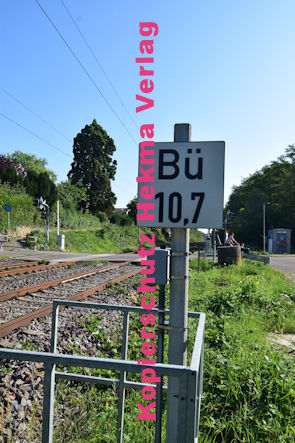 Speyer Eisenbahn - Bahnübergang Speyer - Bü Speyer 3 km 10,726 Alte Schwegenheimer Straße