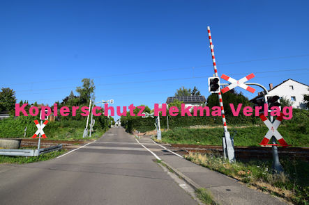 Speyer Eisenbahn - Bahnübergang Speyer - Bü Speyer 3 km 10,726 Alte Schwegenheimer Straße
