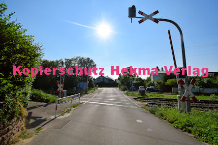 Speyer Eisenbahn - Bahnübergang Speyer - Bü Speyer 3 km 10,726 Alte Schwegenheimer Straße