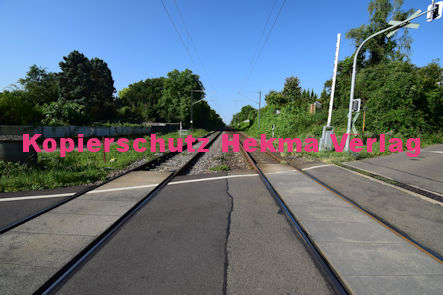 Speyer Eisenbahn - Bahnübergang Speyer - Bü Speyer 3 km 10,726 Alte Schwegenheimer Straße