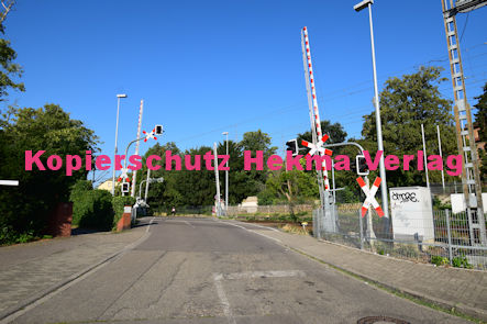 Speyer Eisenbahn - Bahnübergang Speyer - Bü Speyer 1 km 9,857 - Mühlturmstraße