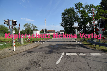 Steinfeld (Pfalz) - Eisenbahn - Steinfeld Bahnübergang 1118 Bü km 39,8 - Bahnhofstraße/L545
