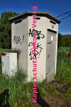 Steinfeld (Pfalz) Eisenbahn - Steinfeld - Bahnübergang Bü km 38,7 Wengelspfad