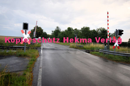Winden (Pfalz) Eisenbahn - Winden K 12 - Bahnübergang BÜ 1,3 Steinweilerer Straße
